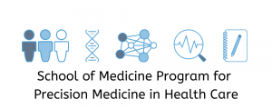 School of Medicine Program for Precision Medicine in Health Care logo