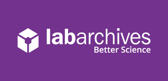 LabArchives logo on a purple background.