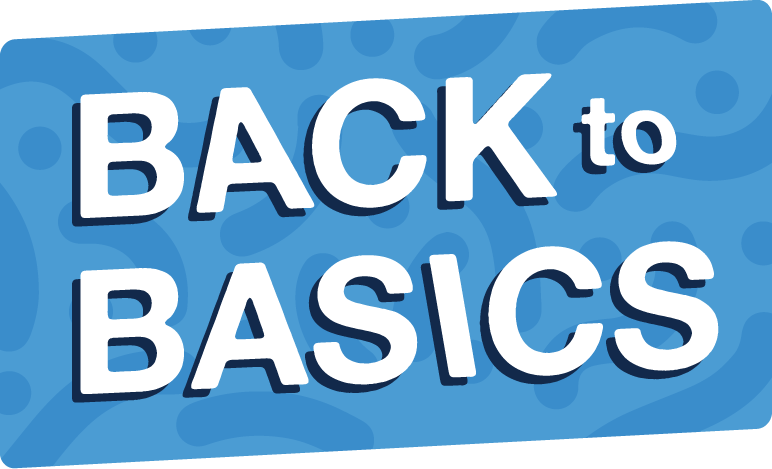 University Research Week slogan "Back to Basics"