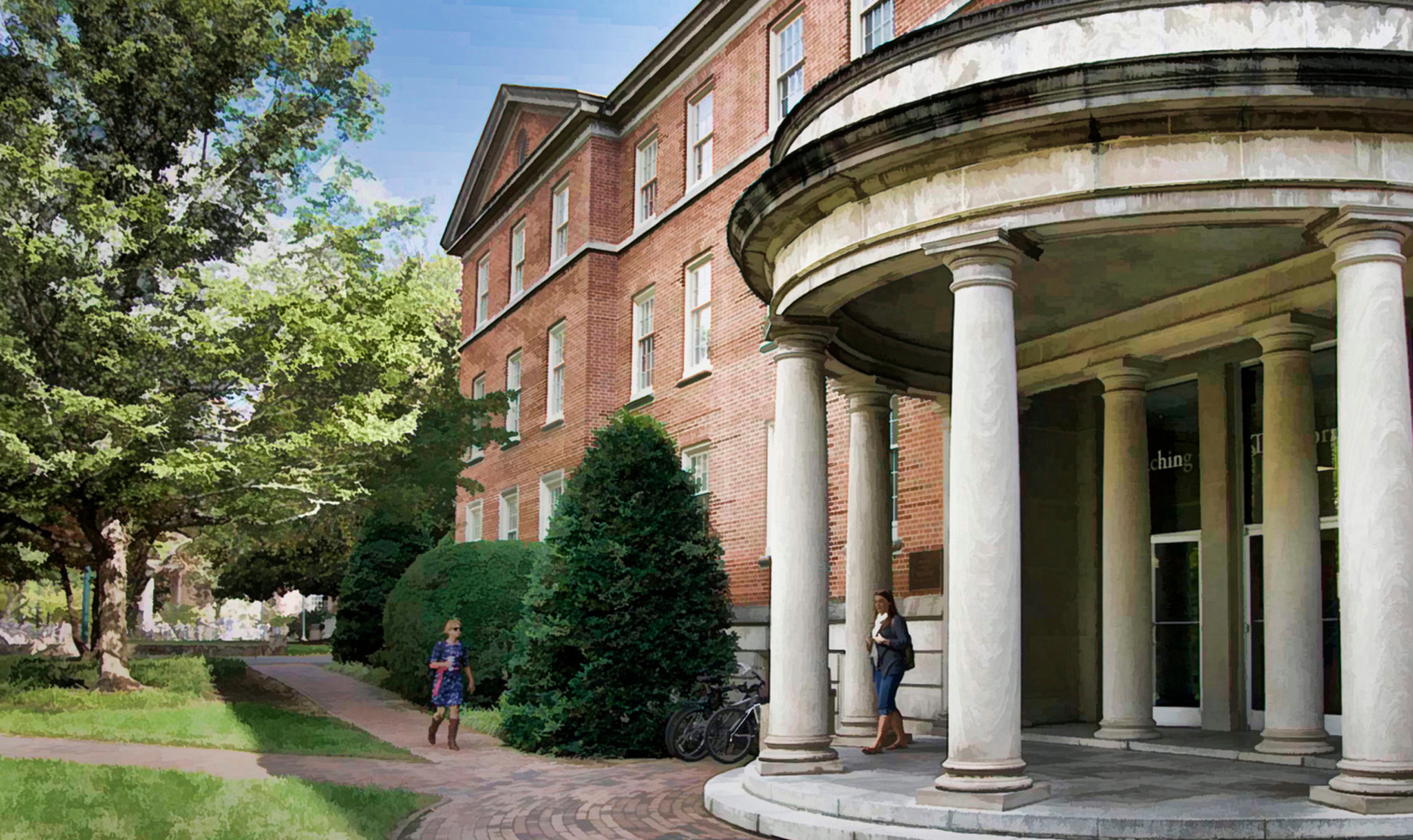 Photo of Peabody hall.